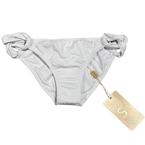 Sauipe Swimwear White Bikini Bottom - Picture 1 of 5